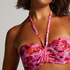 Bikinitop Floral Cup E +, Roze
