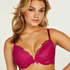 Soutien-gorge push-up &agrave; armatures pr&eacute;form&eacute; Reeva, Rose