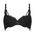 Soutien-gorge à armatures préformé Fleur Nyakim, Noir