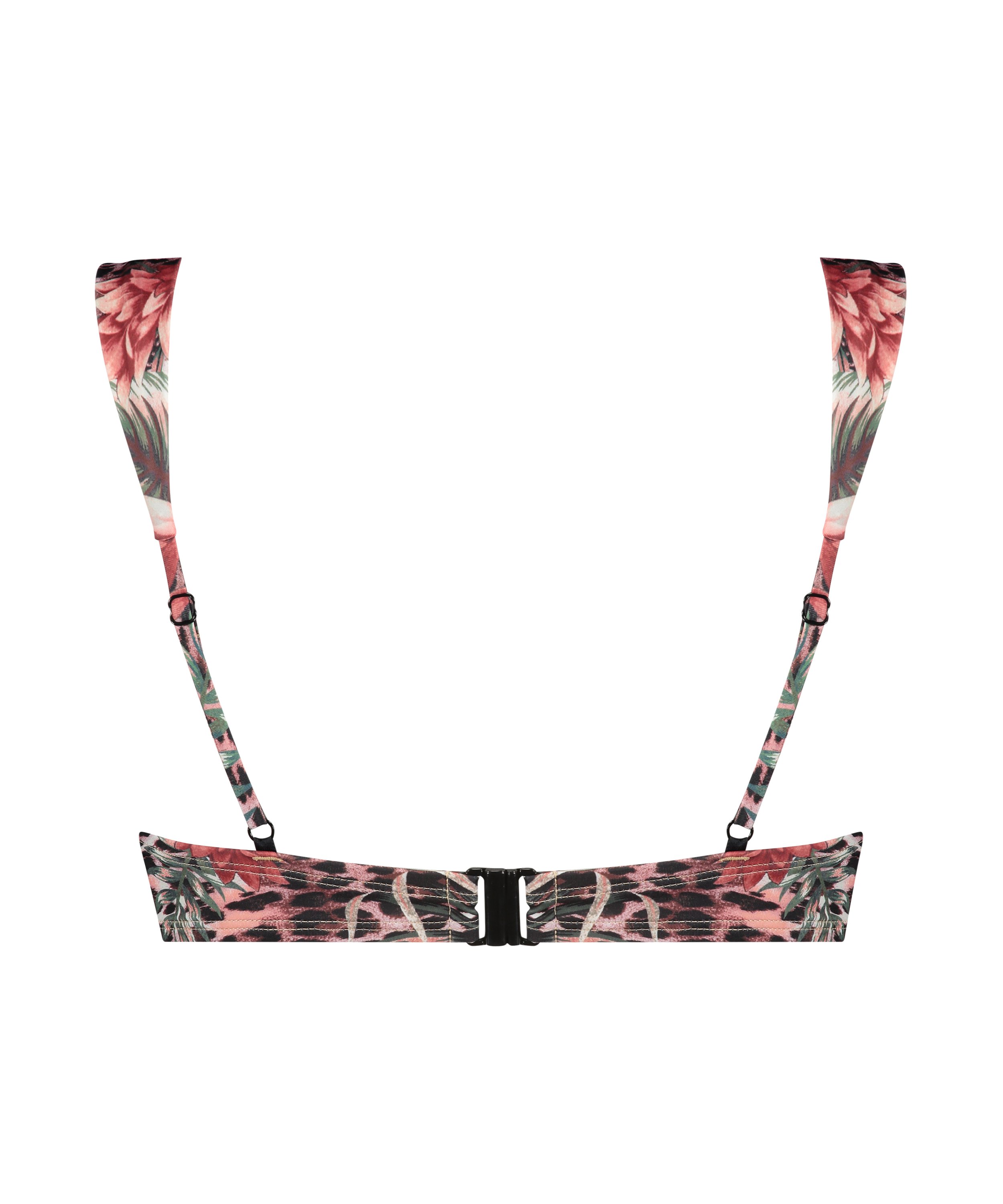 Haut de bikini push-up Animalia Rose, Brun, main