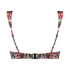 Haut de bikini push-up Animalia Rose, Brun