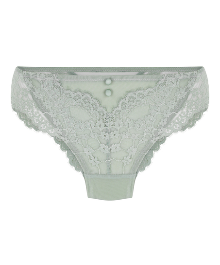 Slip brésilien Daisy, Vert