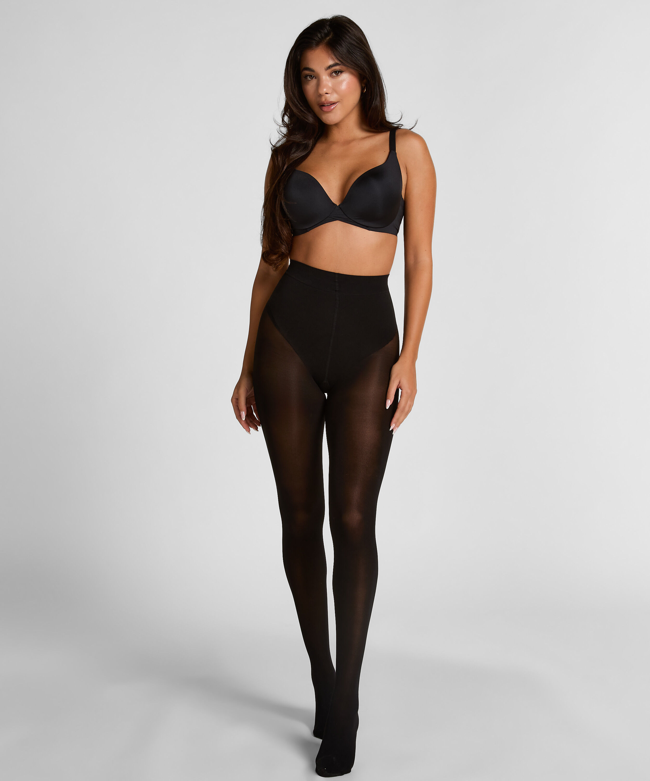 Panty 40 Denier Core Control, Zwart