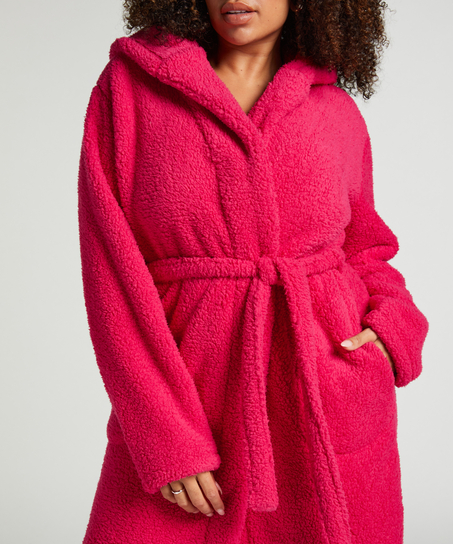 Badjas Fleece, Roze
