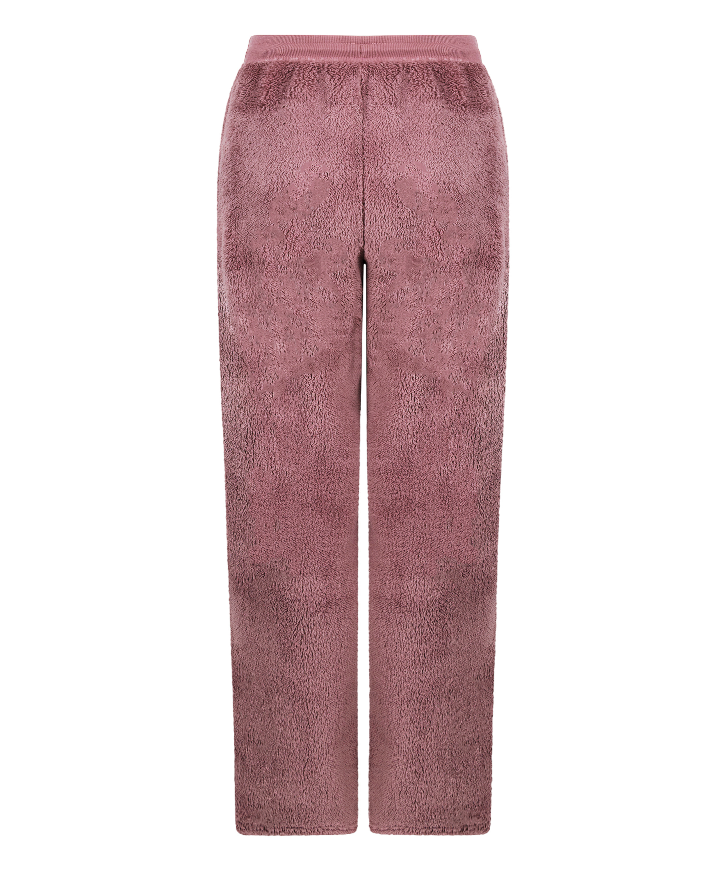 Pantalon Fluffy Fleece, Rose, main
