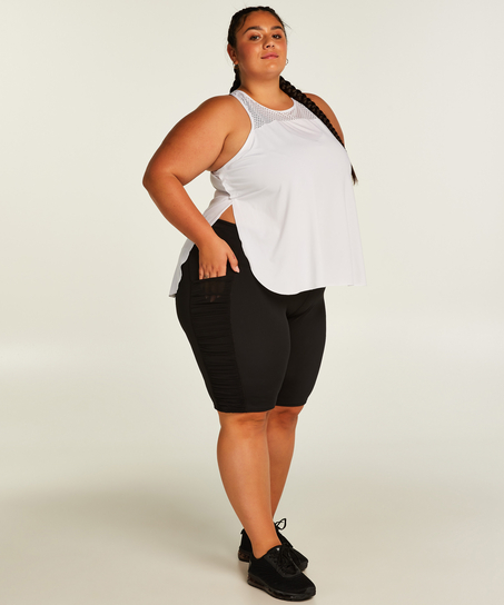 HKMX Tank top Performance, Wit