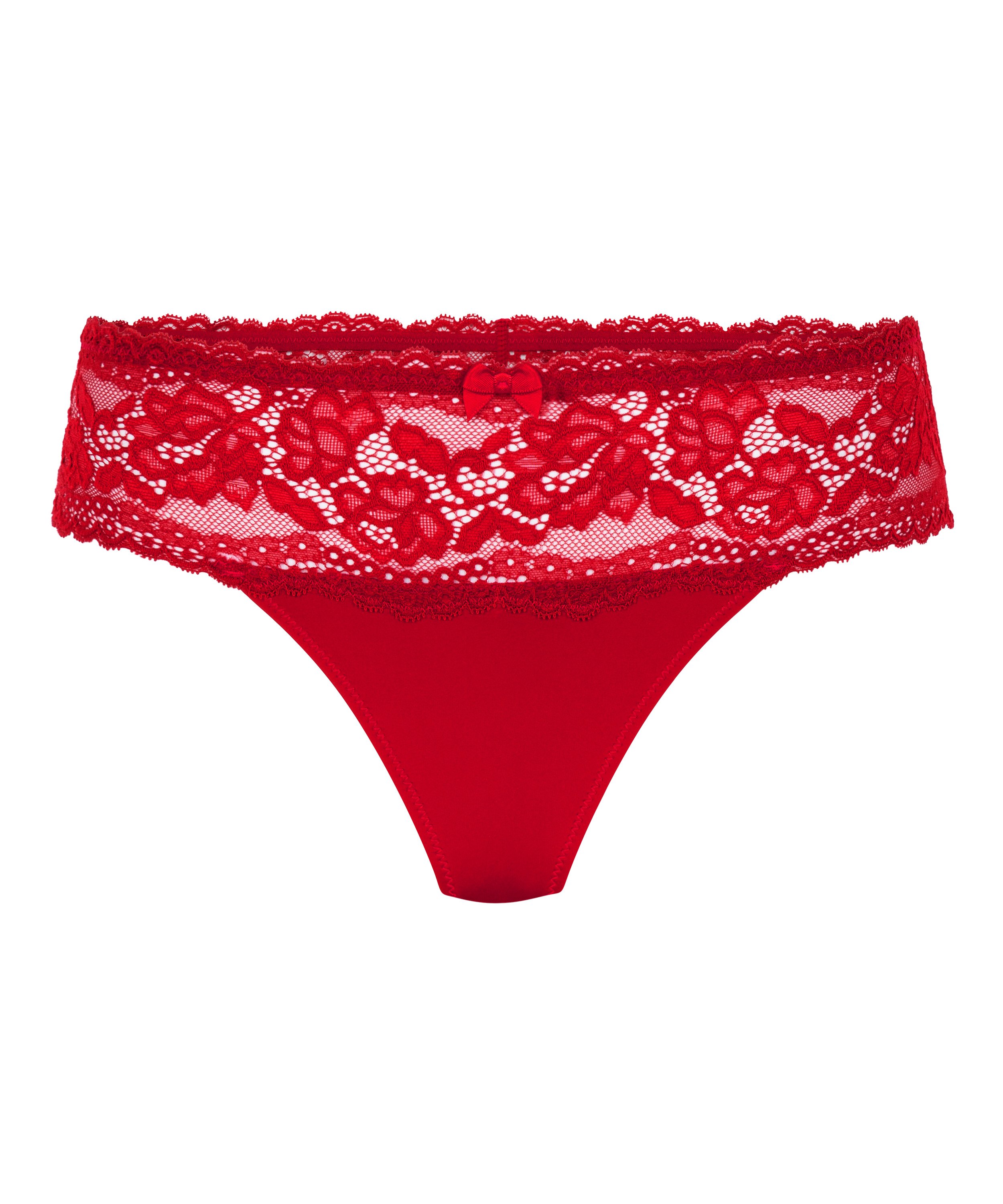 Boxerstring Florence, Rouge, main