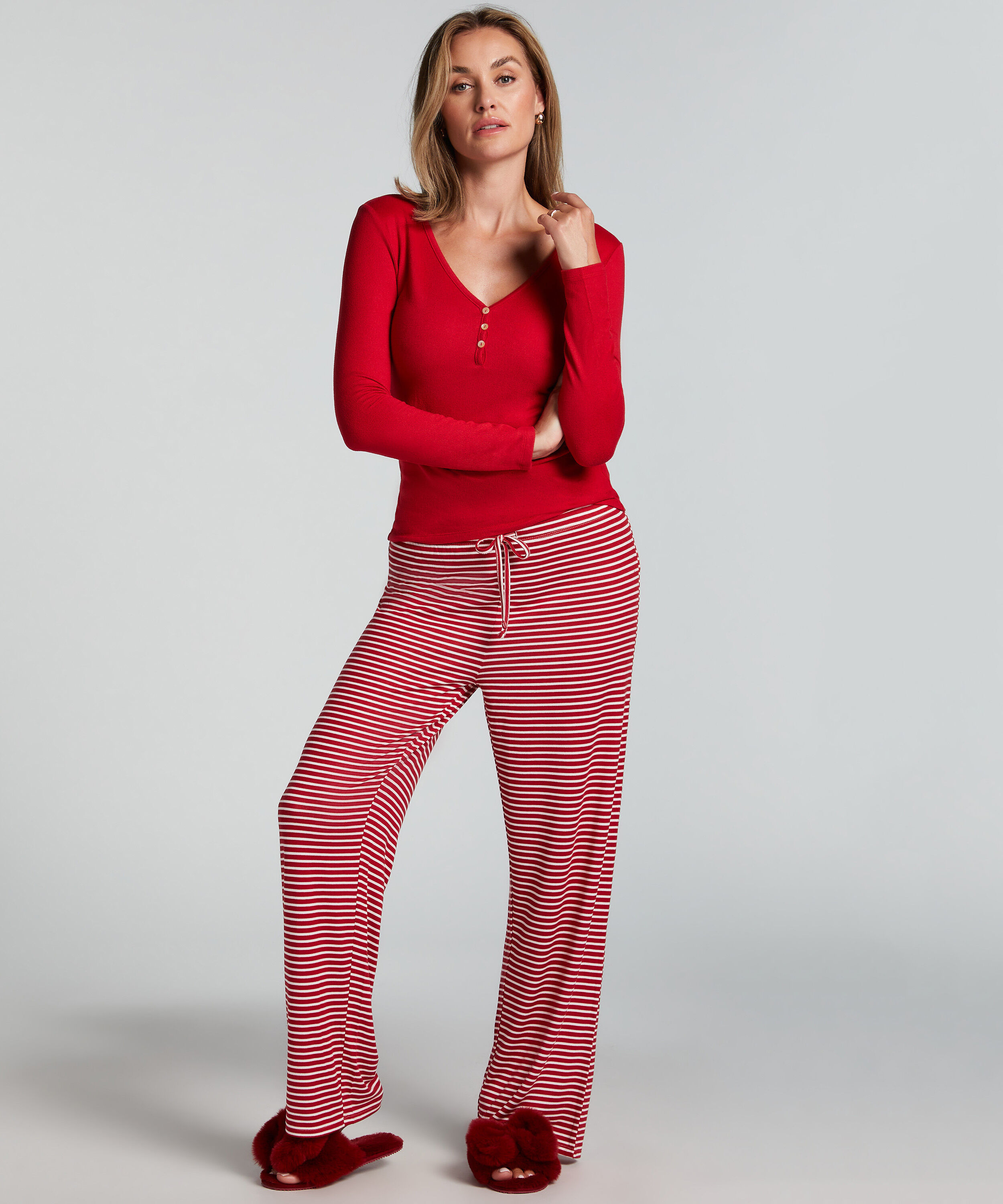 Ensemble de pyjama, Rouge