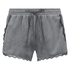 Short Velours Lace, Gris