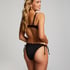 Bas de bikini Scallop, Noir