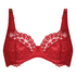 Soutien-gorge &agrave; armatures non-pr&eacute;form&eacute; Daisy, Rouge
