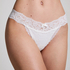 String extra bas Madison, Blanc