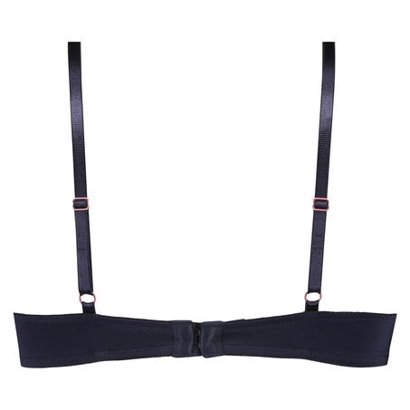 Voorgevormde beugel bh Plunge, Blauw