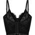 Soutien-gorge &agrave; armatures non rembourr&eacute; longline Darcy, Noir