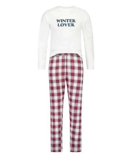 Pyjamaset heren, Rood