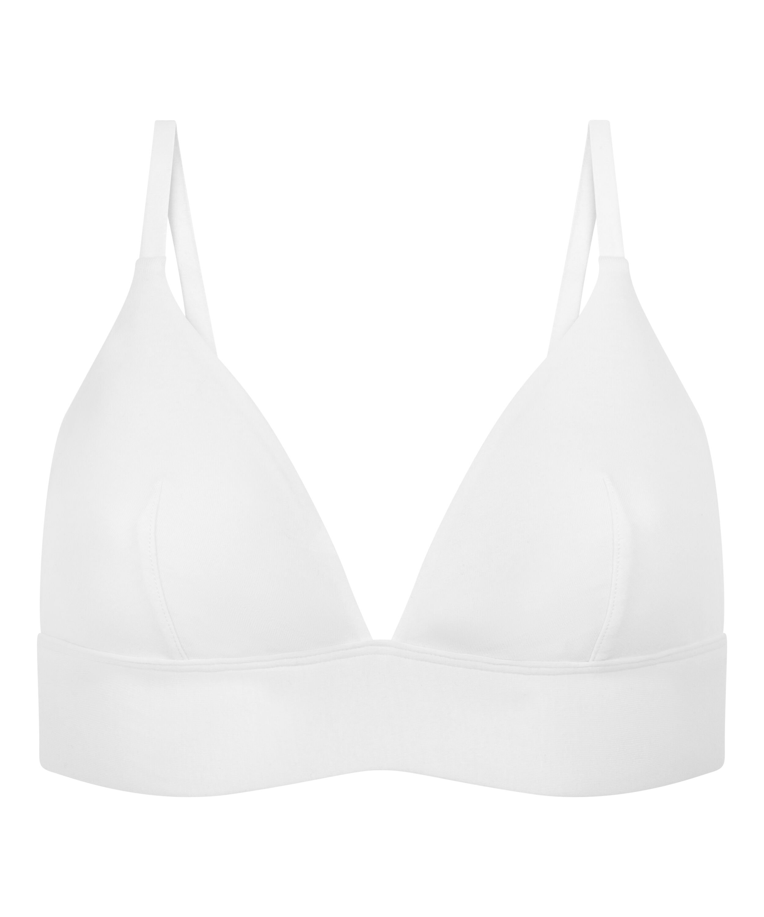 Brassi&egrave;re en coton, Blanc