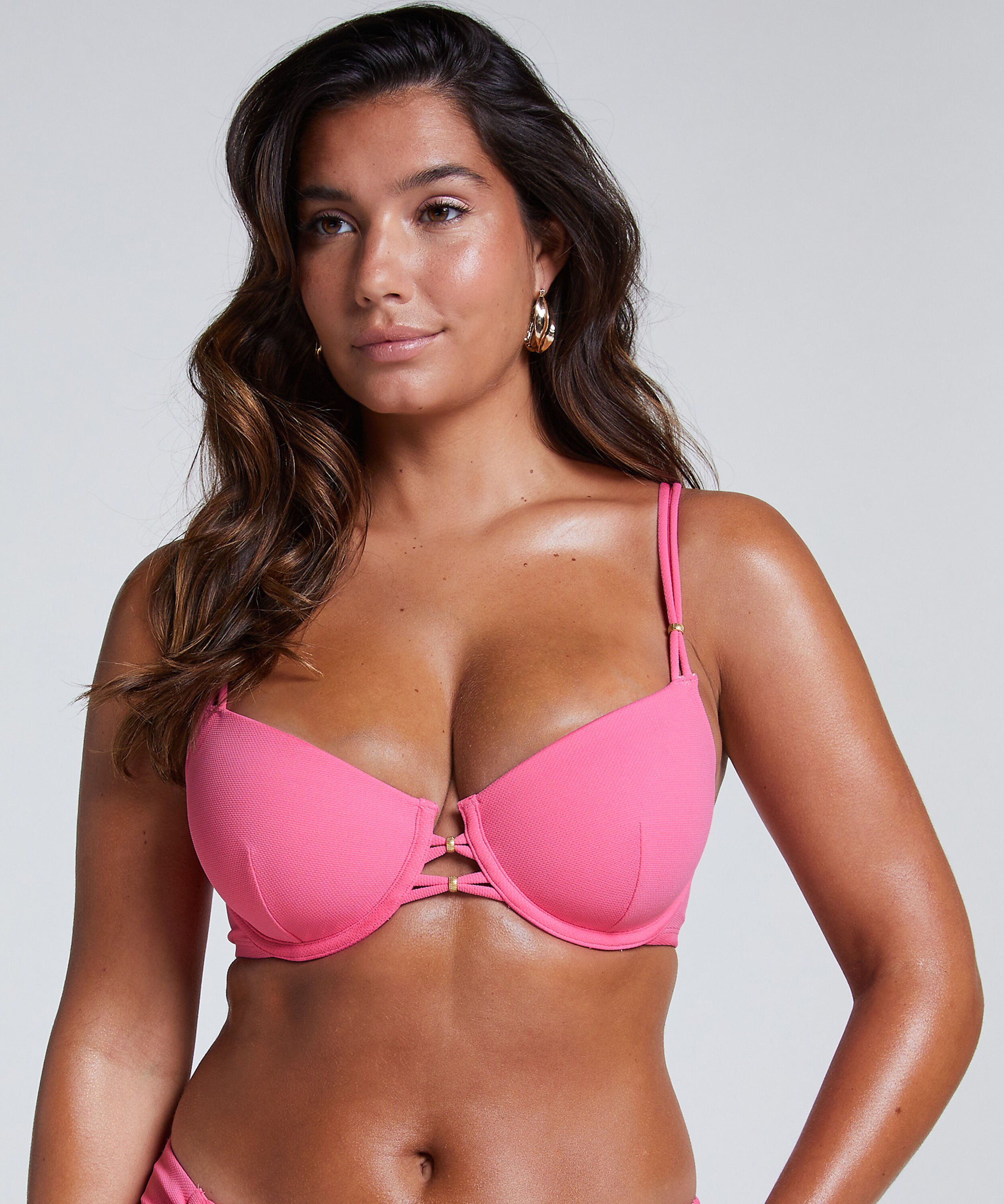 Bikinitop Holbox, Roze Bikinitop Holbox, Roze
