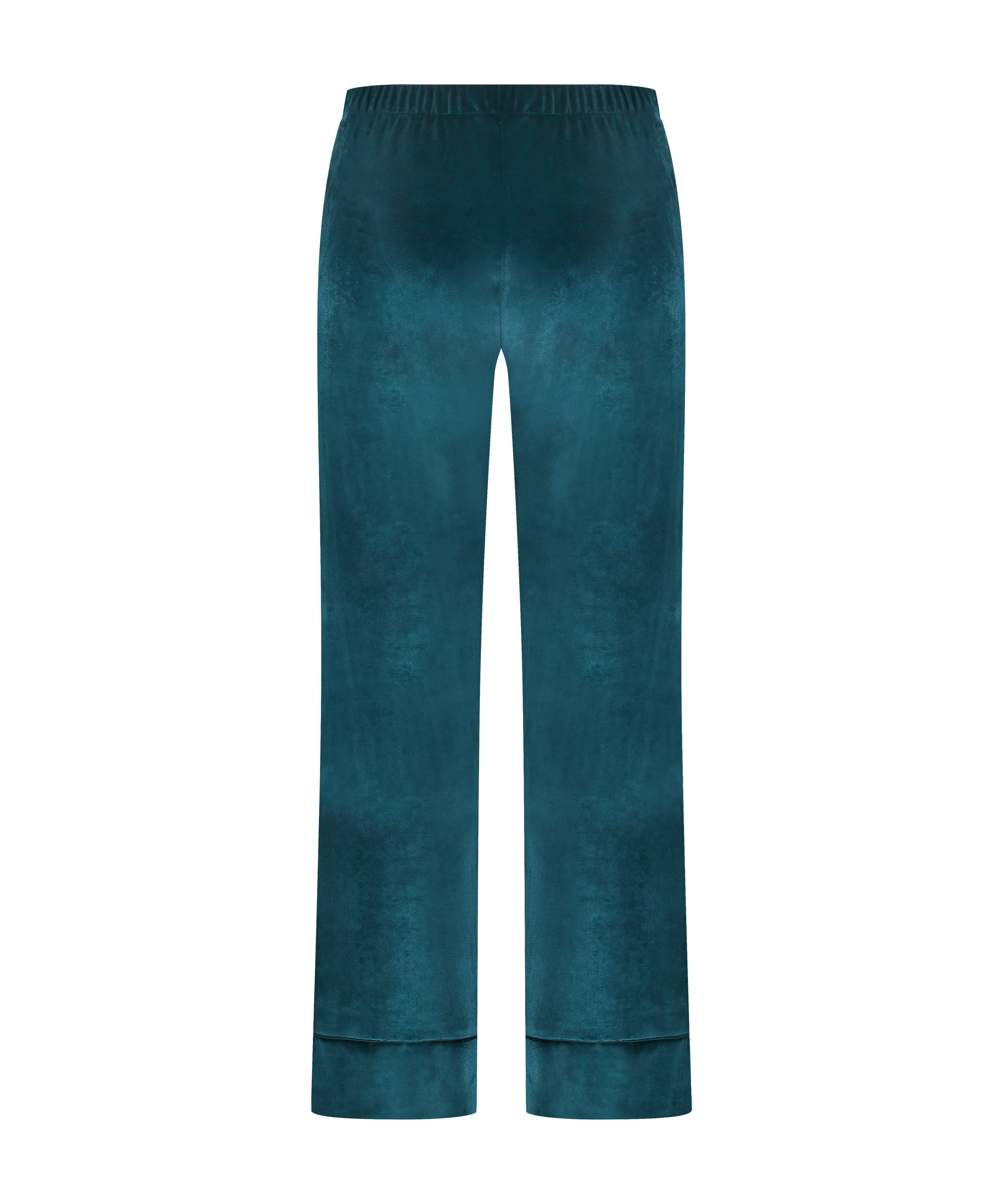 Joggingbroek Velours, Blauw, main