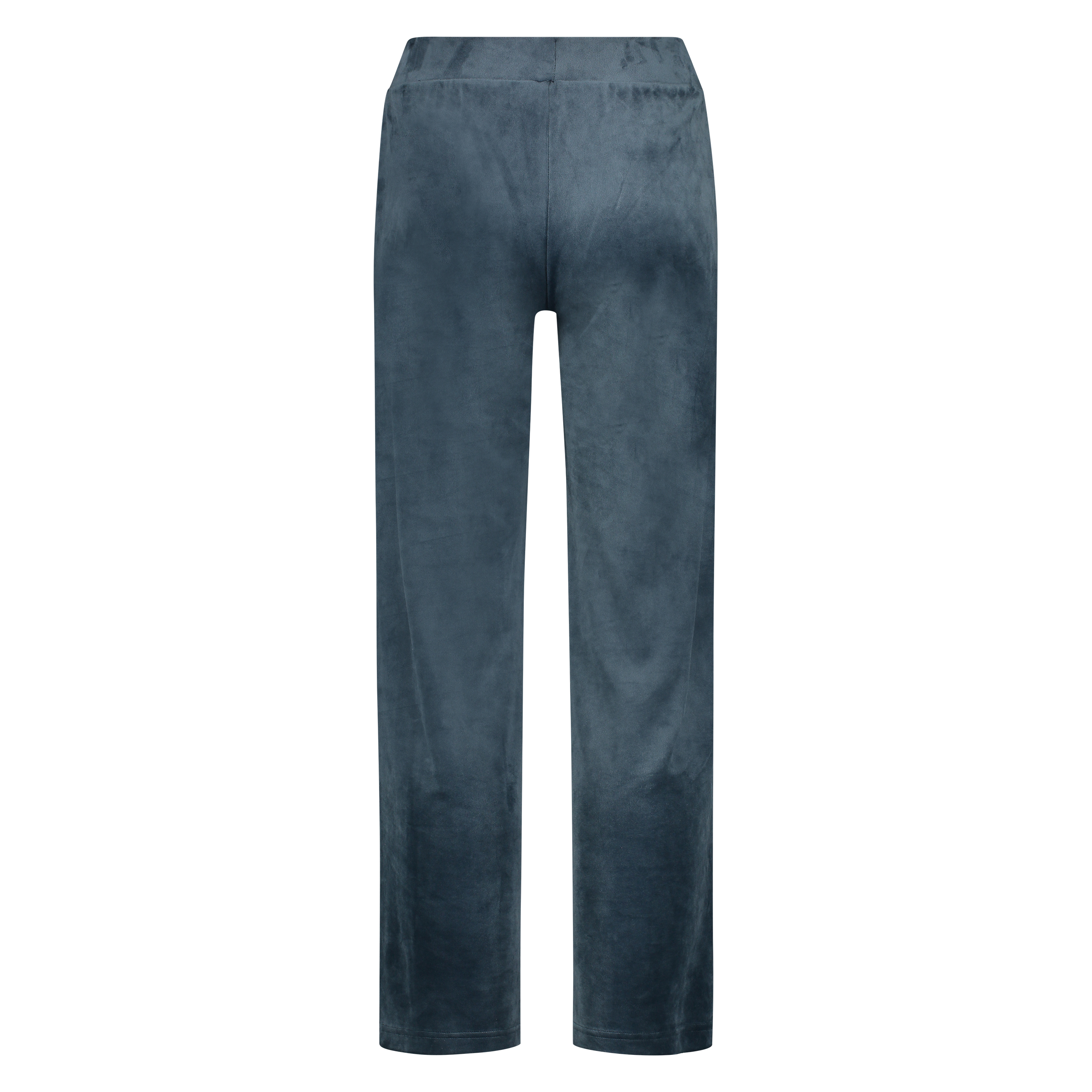 Pyjamabroek velours, Blauw, main