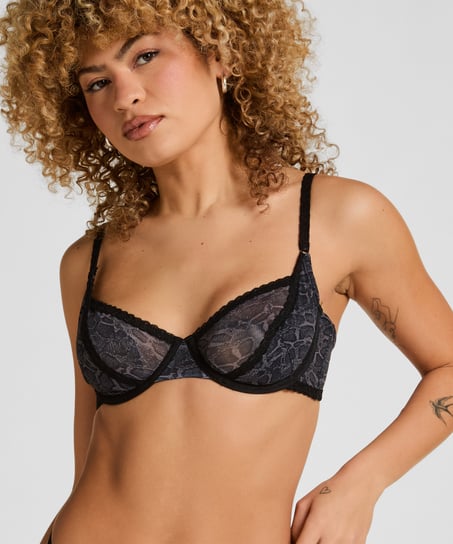 Soutien-Gorge Azula Armatures Sans Coques, Gris