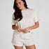 Pyjama set de coton, Blanc