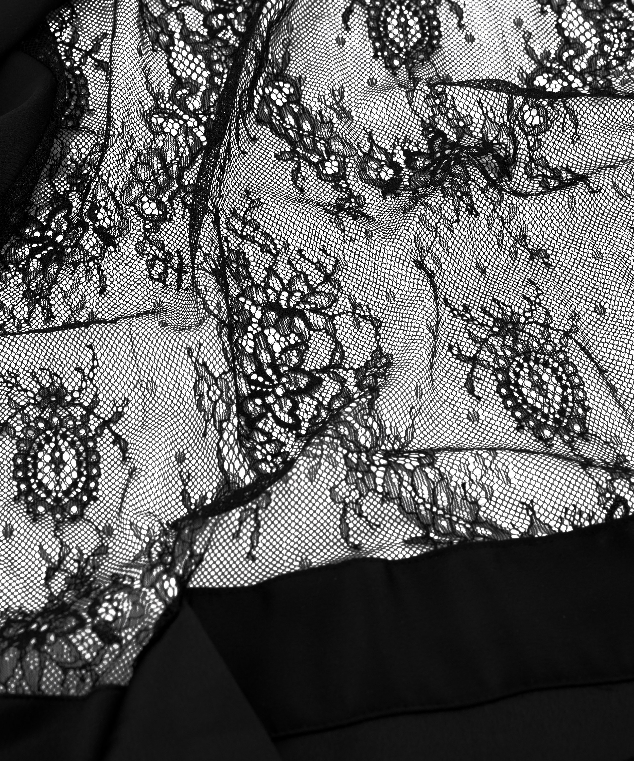 Kimono Camille, Zwart, main