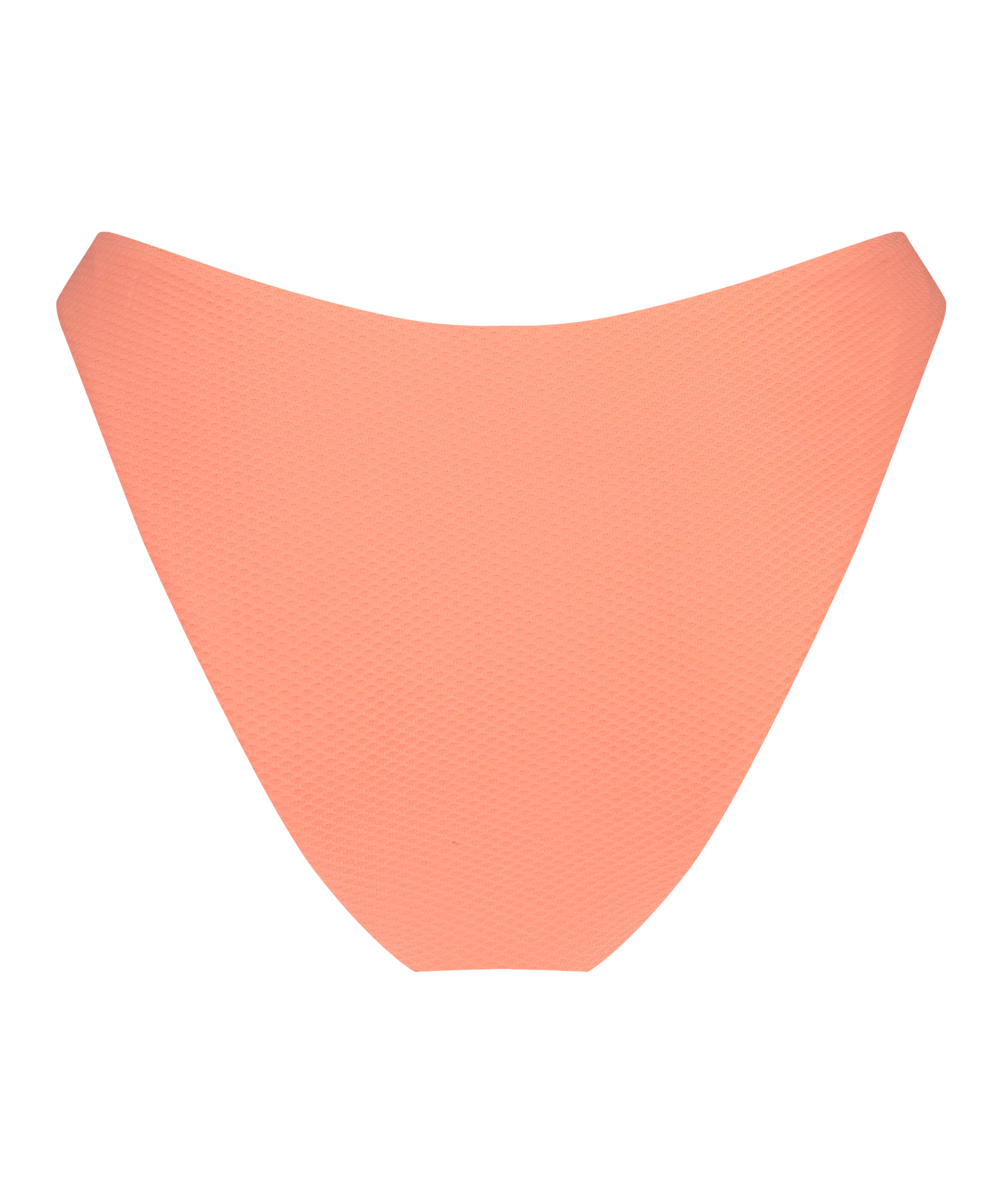 Bas de bikini échancré Peachy, Orange, main