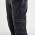 Joggingbroek Velours Cargo, Grijs