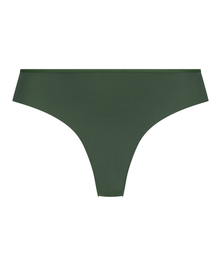 String Invisible Lace back, Vert
