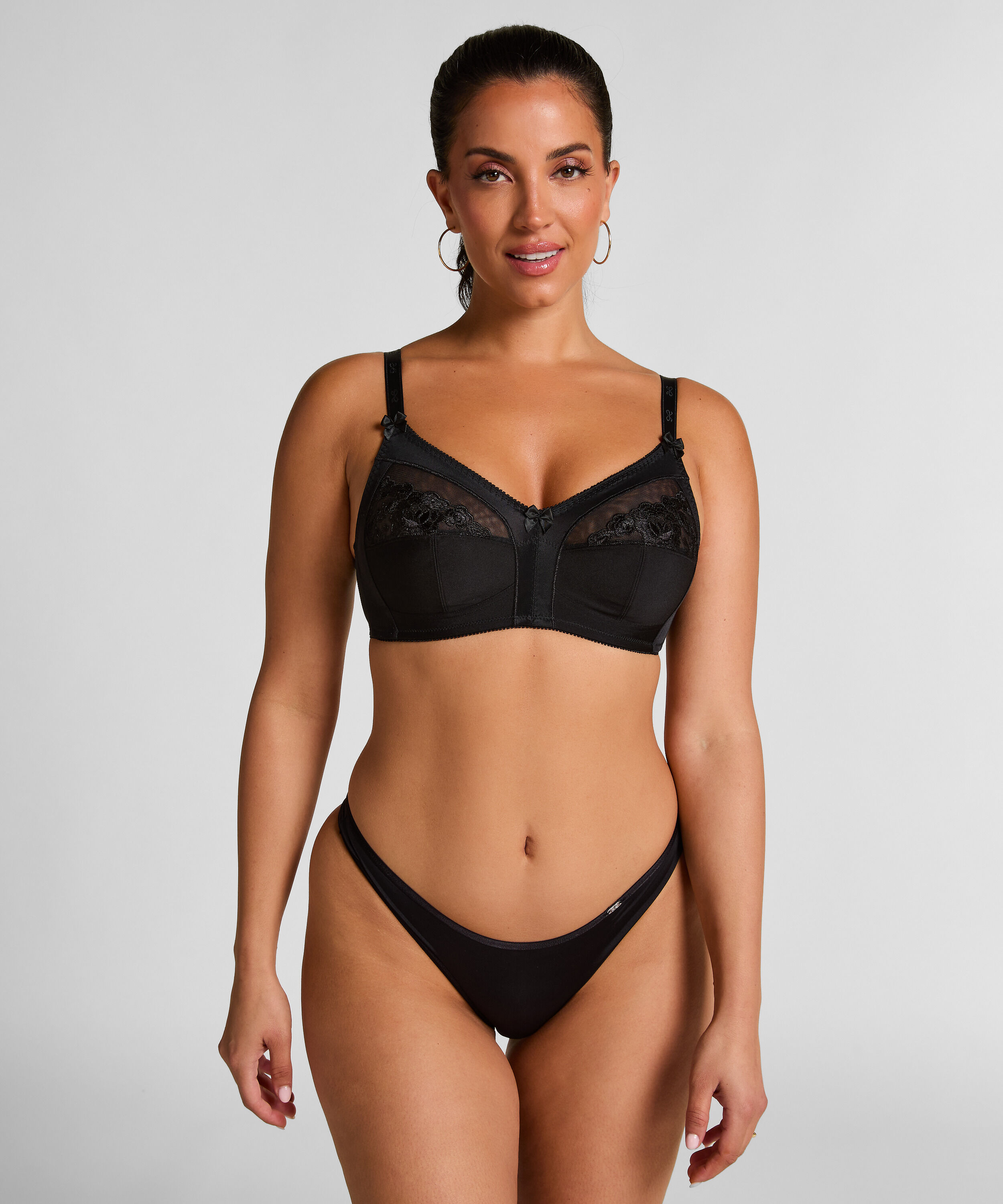 Soutien-gorge soft sans armatures Sara, Noir