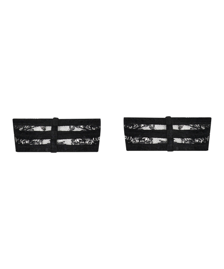 Suspender cuffs, Zwart