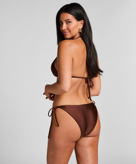 Triangel bikinitop Kallua, Bruin