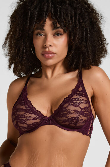 Hunkemöller Niet-Voorgevormde Beugel Bh Aveline Paars