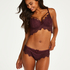 Soutien-gorge &agrave; armatures pr&eacute;form&eacute; longline Marilee, Pourpre