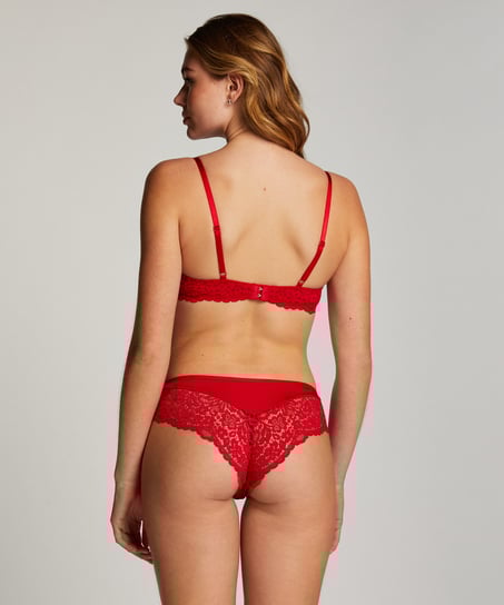 Voorgevormde push-up beugel bh Rose, Rood