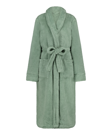Badjas Fleece, Groen