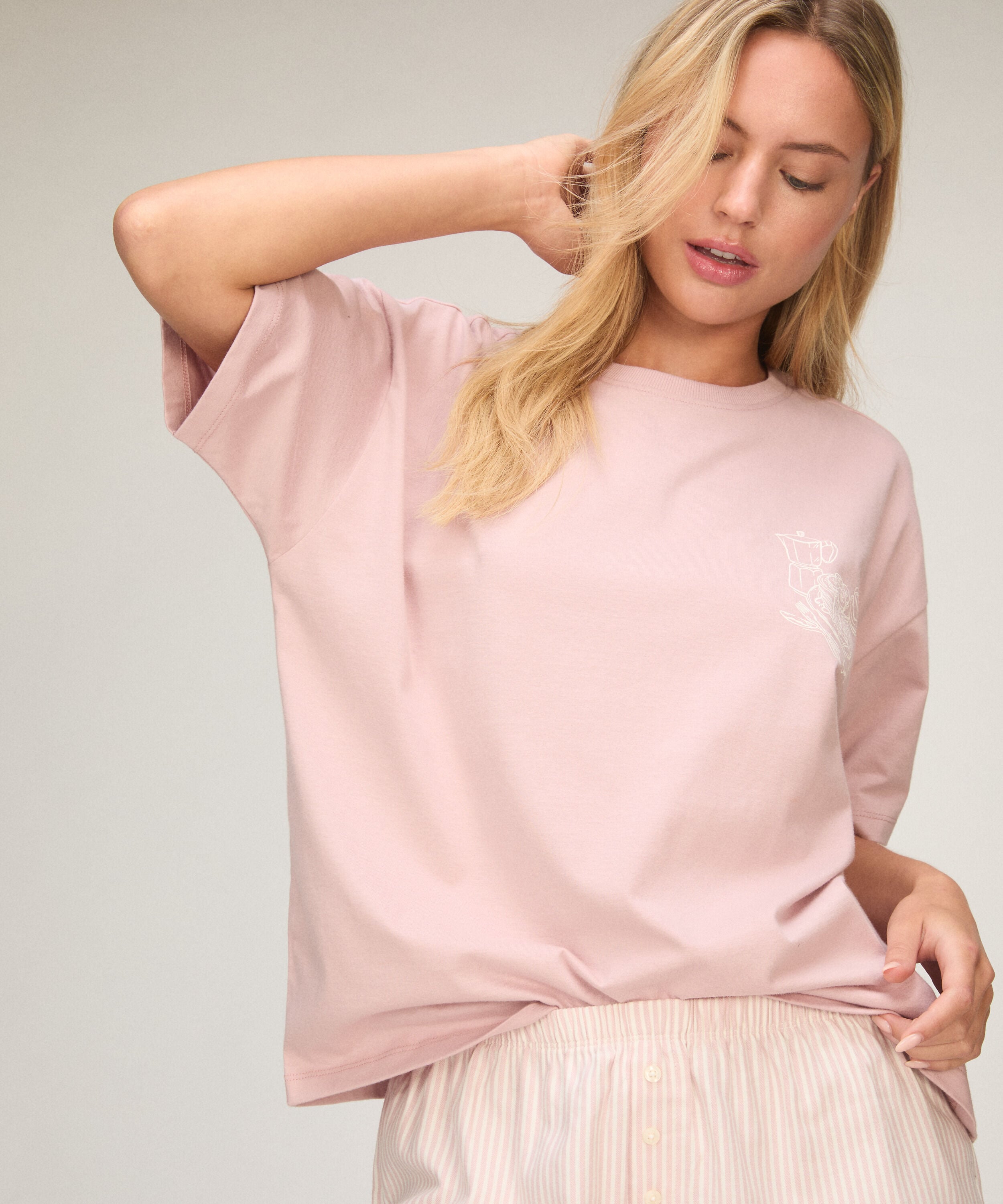 Pyjamaset met Short en T-shirt