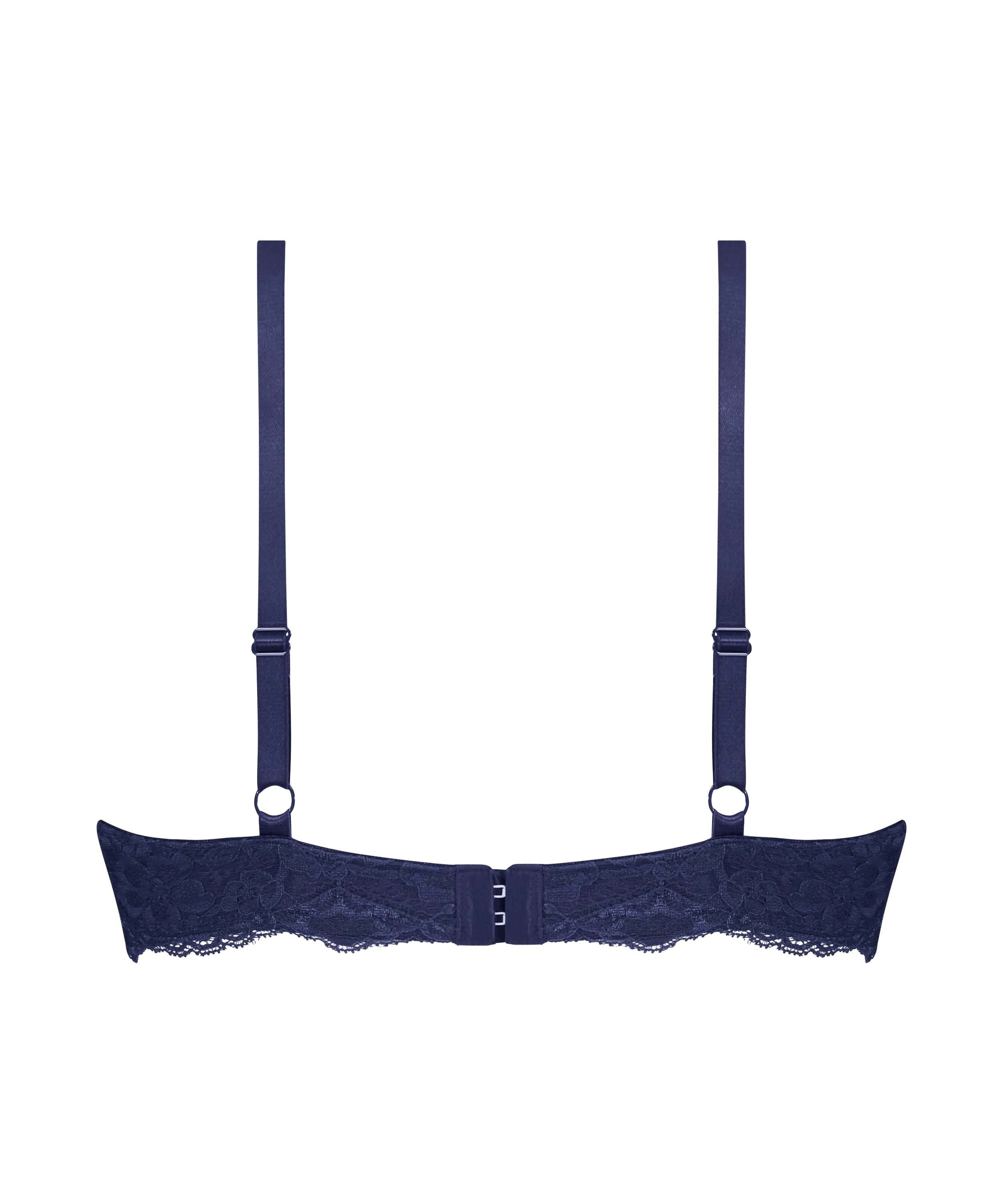 Voorgevormde beugel bh Marine, Blauw, main