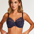 Soutien-gorge &agrave; armatures non-pr&eacute;form&eacute; Margot, Bleu