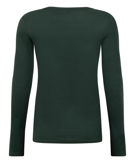 Top de pyjama Coton, Vert