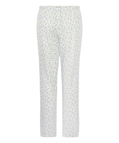 Pantalon de pyjama Florecita, Blanc