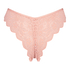 Slip brésilien jambe haute, Rose