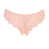 Slip br&eacute;silien jambe haute, Rose