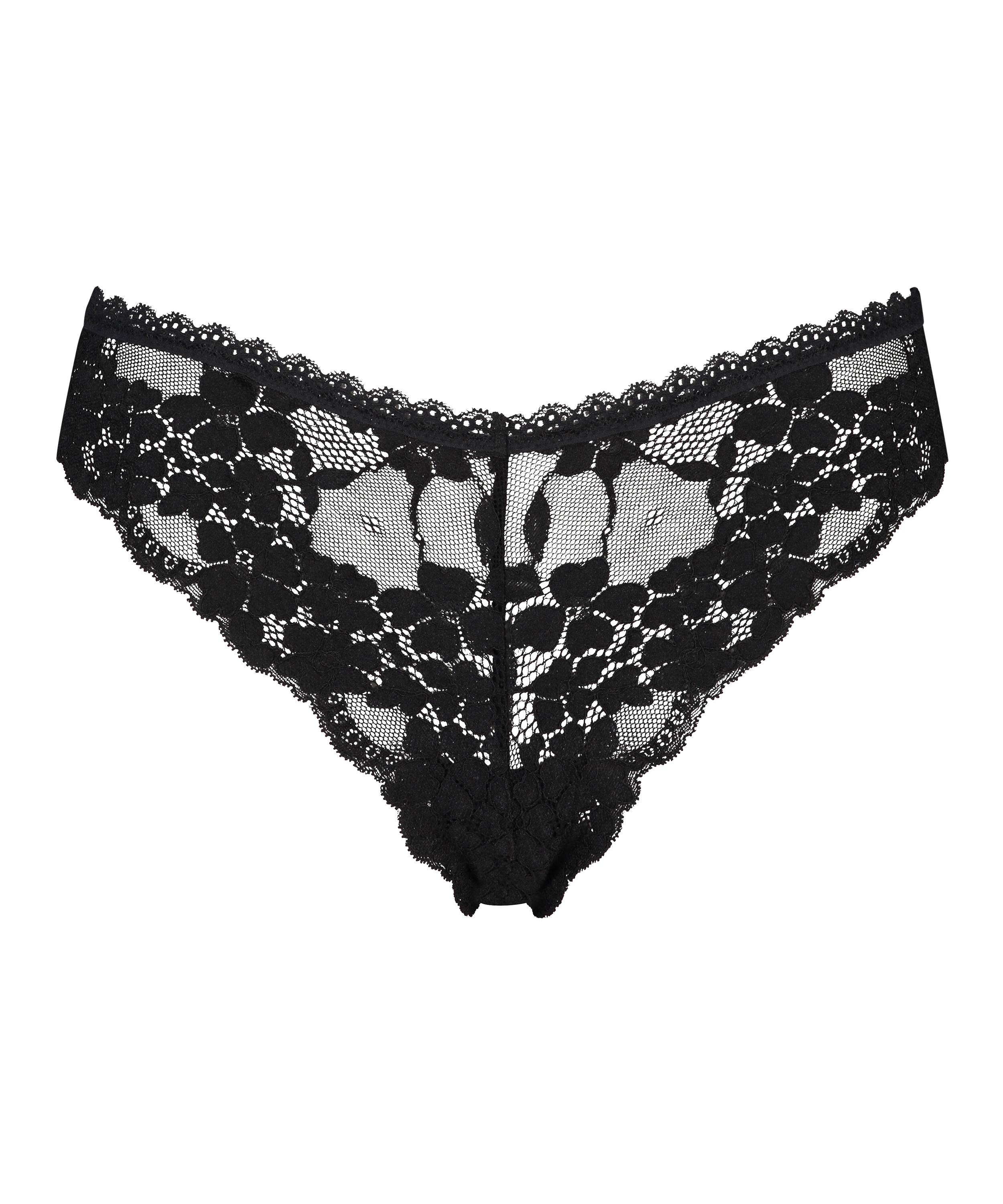 Slip brésilien Bobby, Noir, main