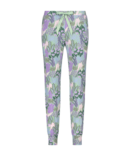 Pantalon de pyjama Jersey, Vert