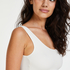 Brassi&egrave;re sans couture, Blanc