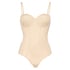Body sculptant avec bonnets préformés, Beige