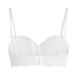 Soutien-gorge &agrave; armatures pr&eacute;form&eacute; Marine, Blanc