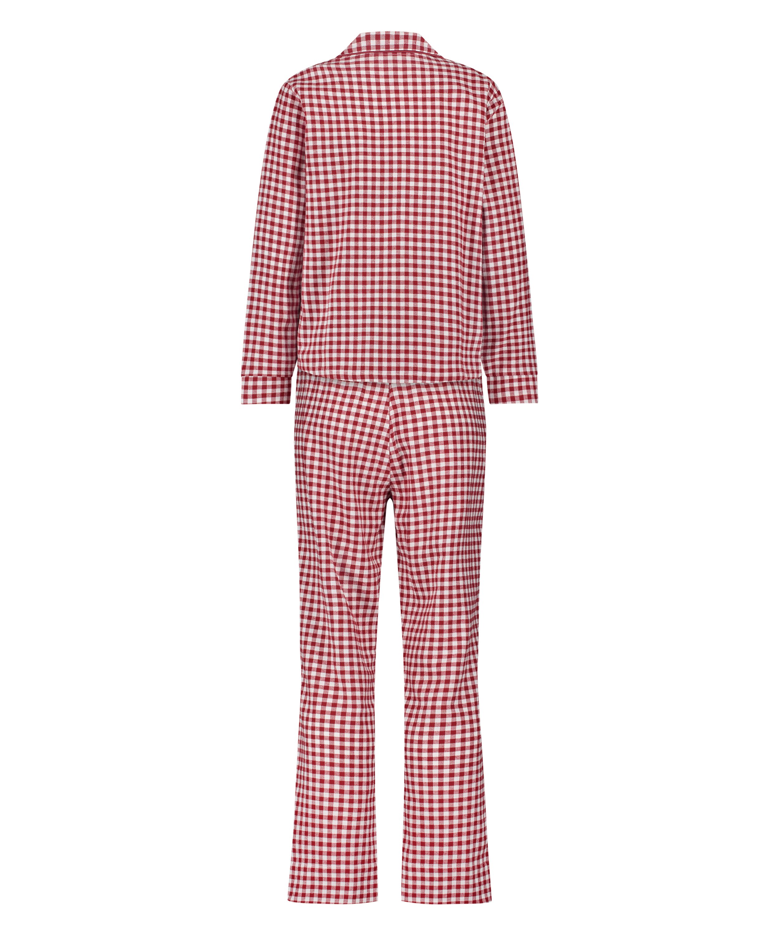 Pyjamaset Flannel, Rood, main