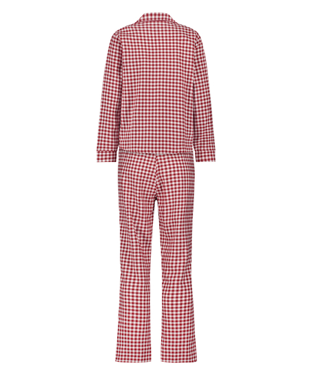 Pyjamaset Flannel, Rood